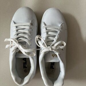 Fila Classic White Lace-Up Sneakers